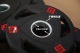 Gym-Specific Large-Hole Rubber-Coated Barbell Plates, Three-Hole Grip Plates, 2.5/5/10/15/20/25 Weights