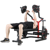 Bench press frame Household fitness men and women pectoral barbell pushing bed Seat belt protection multifunctional weight lifting bed bench press