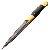 Langzhen Damascus Steel Knife Sharp High Hardness Portable Knife Field Portable Survival Outdoor Survival Knife