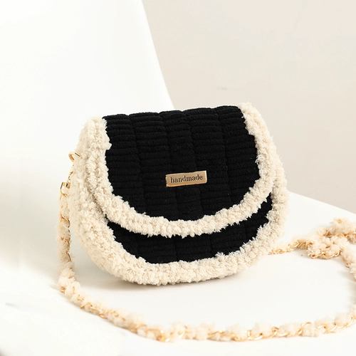 Шерстяная вязаная сумка ручной работы, набор материалов, барсетка, подарок на день рождения, «сделай сам»