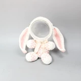 Кролик, барсетка, вязаная сумка ручной работы, плетеный крючок для вязания, набор материалов, рюкзак ручной работы, «сделай сам»