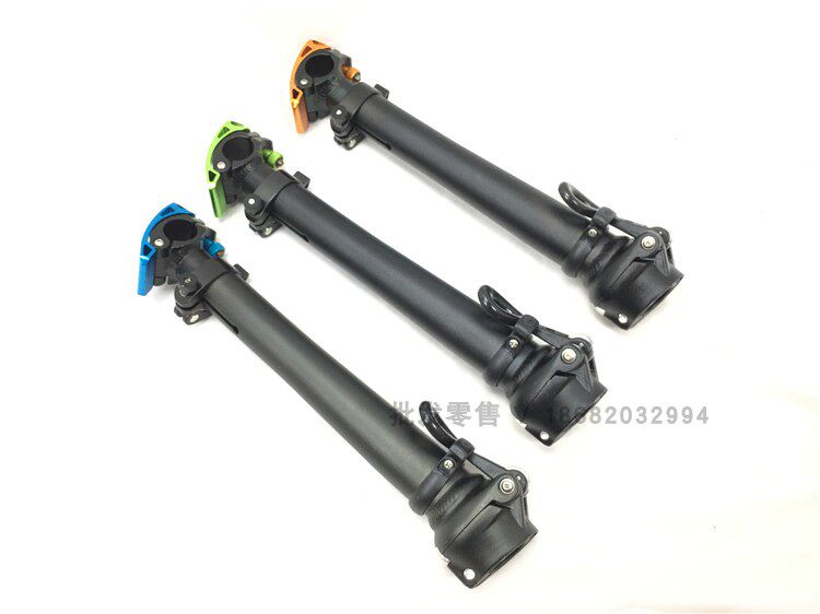 Litepro head tube wind row folding car retrofit P8-P18-412 bisection telescopic head tube big quick tear down standpipe