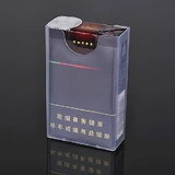 Ультратонкий прозрачный пластиковый портсигар, лента, креативная коробка, 20 шт