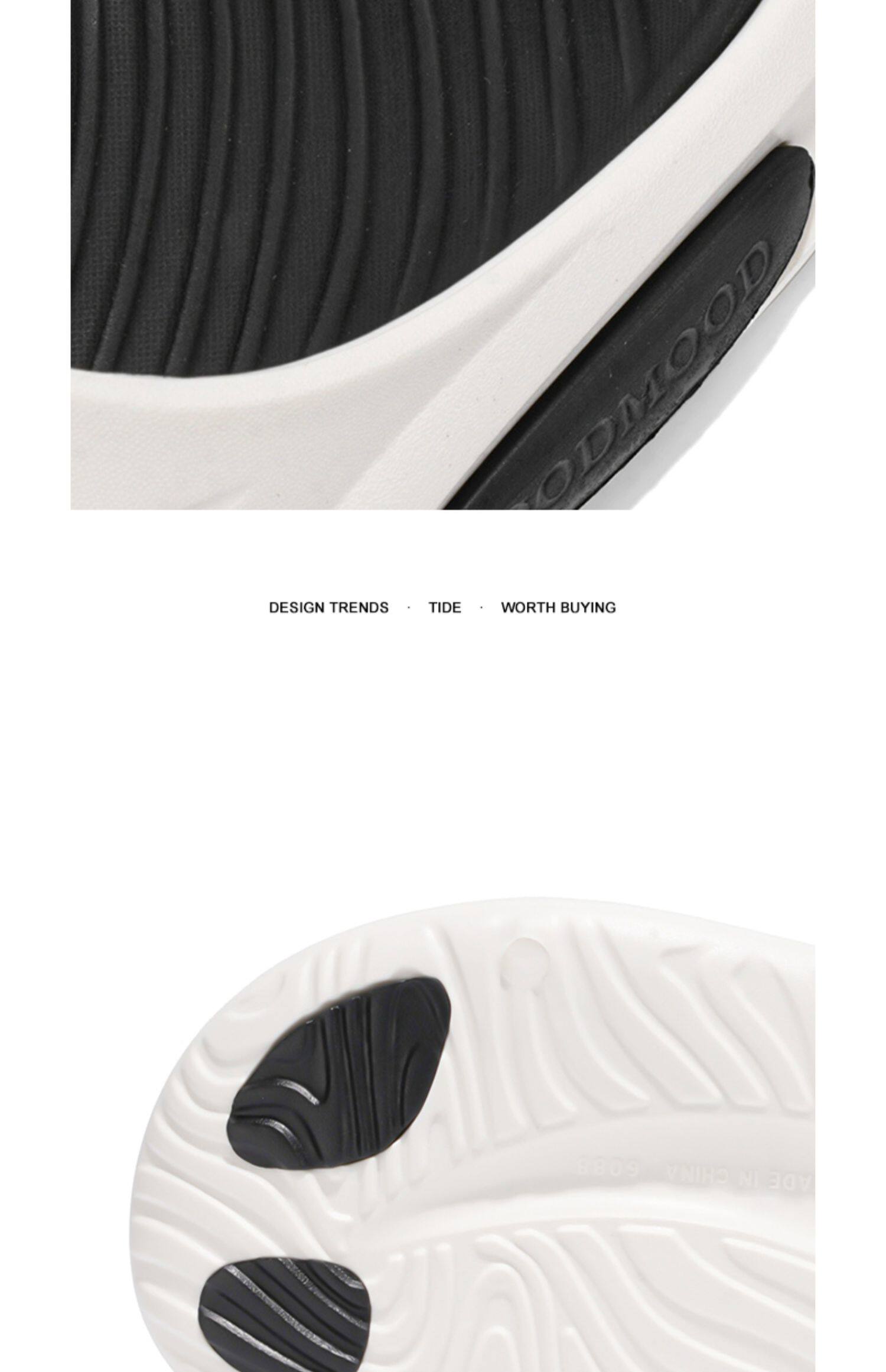 Отдых тапочки 拖鞋男潮牌2025新款夏季踩屎感家用防滑凉拖男士外穿潮流运动大码 1896680027