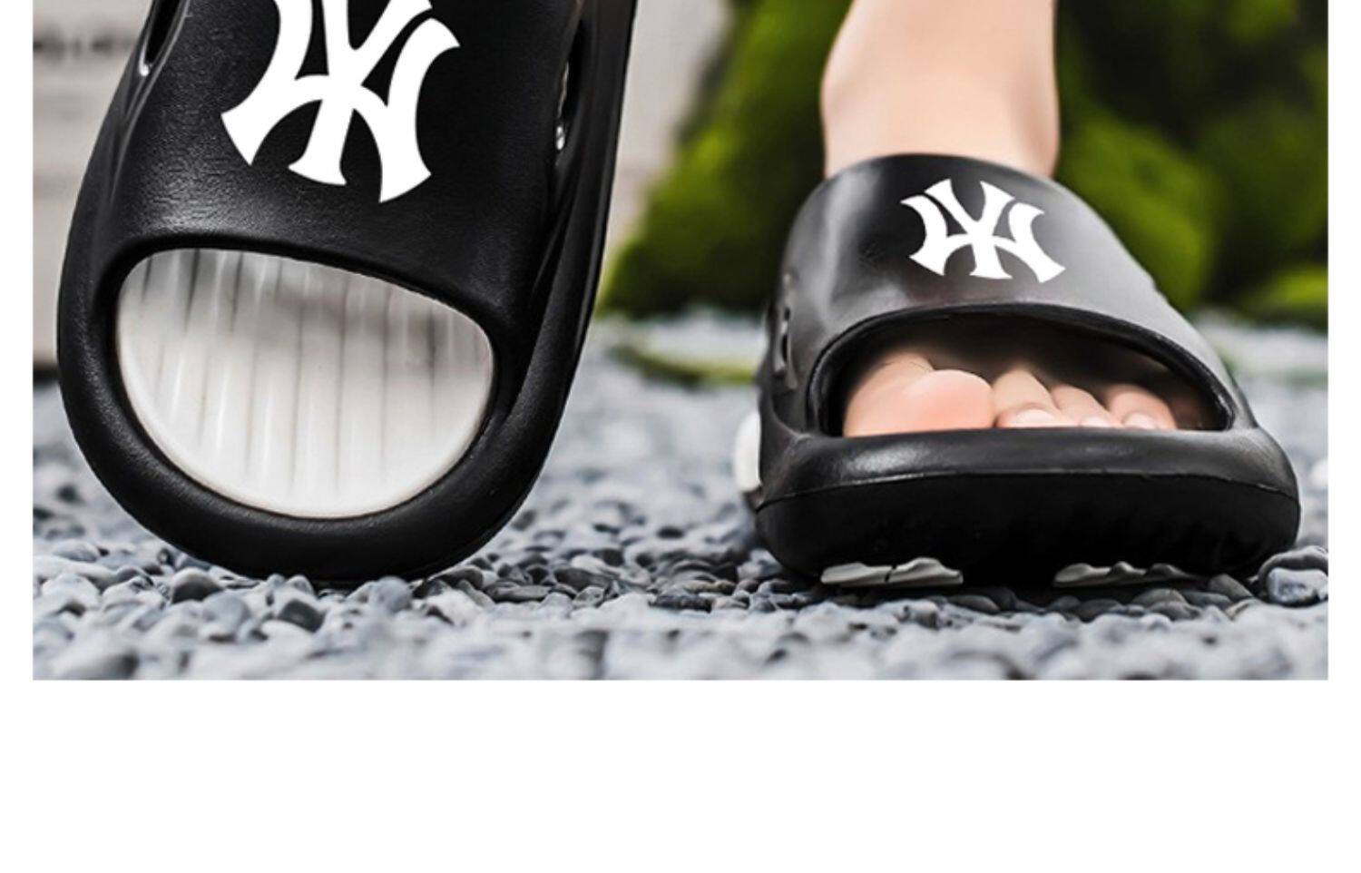 Отдых тапочки 拖鞋男潮牌2025新款夏季踩屎感家用防滑凉拖男士外穿潮流运动大码 1896680027