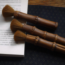 Common ink bamboo Festival pot pen tea brush does not lose hair tea ceremony zero match