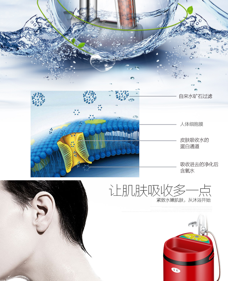 hệ thống nước nóng năng lượng mặt trời 130L thép không gỉ lưu trữ nước tắm di động máy gia đình điện nước nóng máy điều nhiệt nóng tắt vòi hoa sen - Máy đun nước giá bình nóng lạnh rossi