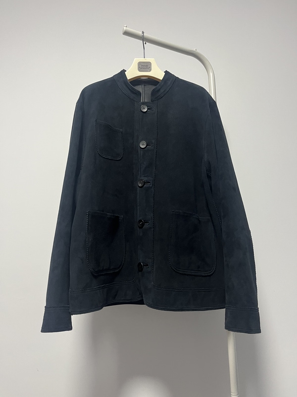 2026 Spring New Arrival Old Money Style Reversible Mixed Sheepskin Suede Leather Jacket for Women 2026 Spring New Arrival Old Money Style Reversible Mixed Sheepskin Suede Leather Jacket for Women