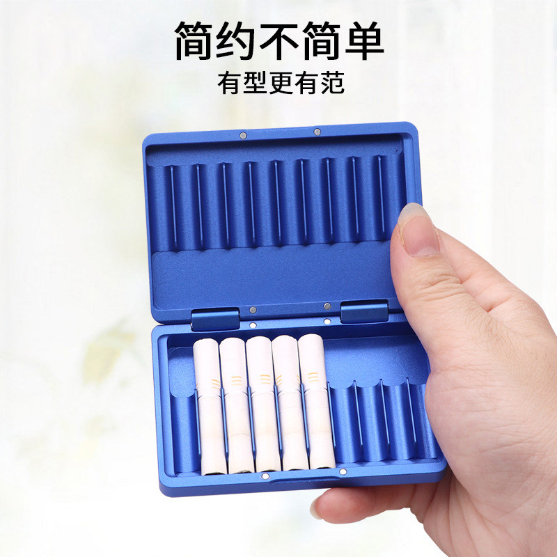 iqo ration containing box aluminum alloy magnetic flap can be loaded with 20 eggs moisture-proof three-45-six-generation iqs protective sleeve