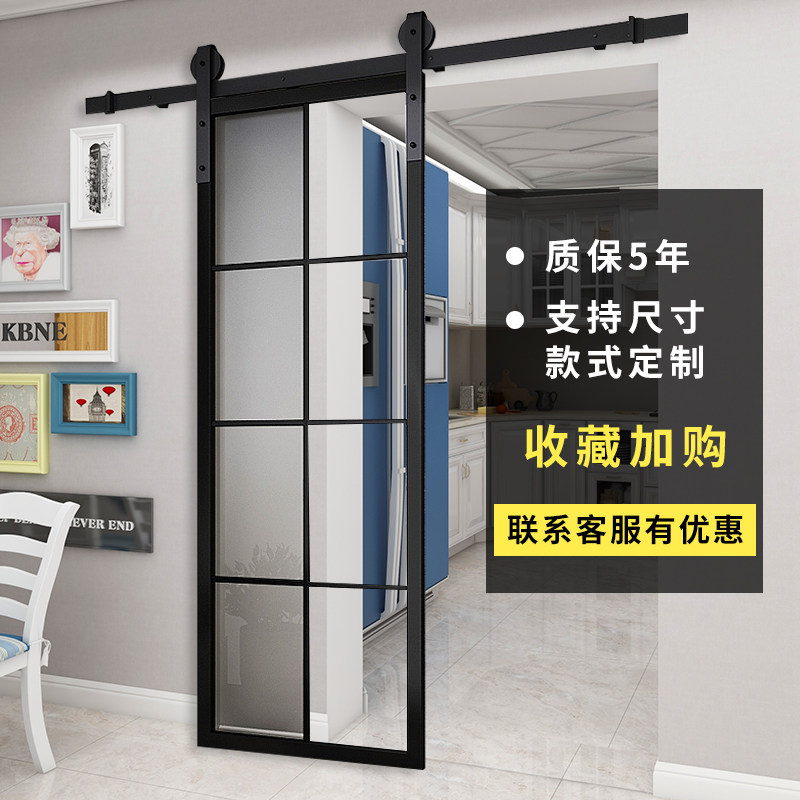 American aluminum alloy barn door sliding door toilet door partition door kitchen door bathroom door custom door sliding door