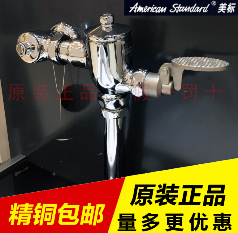 AmericanCF-9806 Foot valve 9805 Hand press valve Squat toilet Squat pit squat toilet flush valve valve