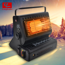 Portable outdoor small gas heating stove liquefied gas cassette heater tent stove camping gas stove