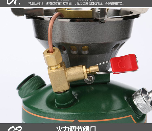 Brother BRS-29B lò sấy sơ bộ miễn phí bếp xăng ngoài trời - Bếp lò / bộ đồ ăn / đồ nướng dã ngoại bếp ga du lịch mini