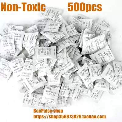 500pcs Non-Toxic Silica Gel Desiccant Moisture Absorber Bags