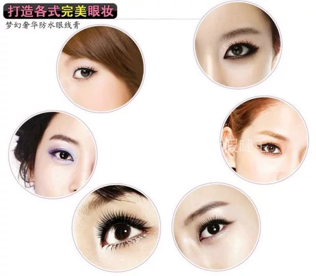 Studio trang điểm nghệ sĩ khuyên dùng Alpha eyeliner Dream không thấm nước cao cấp cọ lâu trôi Không trang điểm - Bút kẻ mắt