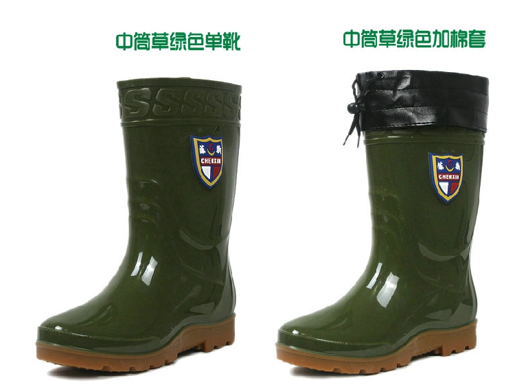 Chaussures - bottes caoutchouc homme pour hiver - semelle tendon - Ref 961594 Image 26