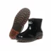 Giày cao gót đôi giày ống ngắn nam cộng với nhung ấm ủng đi mưa thấp giúp giày chống nước cộng với giày cao su cotton mùa đông đế thấp giày sandal nam chống nước Rainshoes