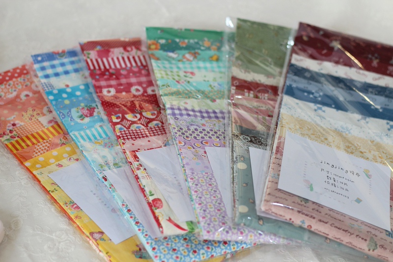 【Jingjing Patchwork】Self-Made Small Fabric Set, Japanese Imported Fabric, Matsuyama Wakasa, Shougo, Rural Style