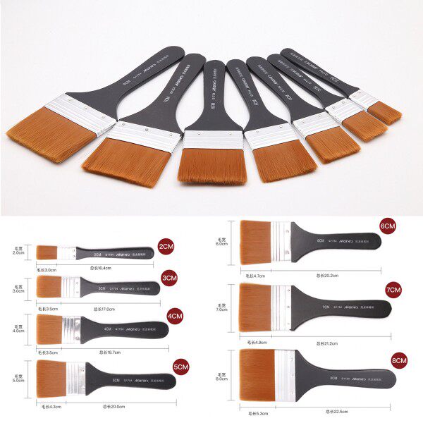 Marley G1754 nylon brush brush oil painting brush water paint acrylic brush board brush wall painting brush