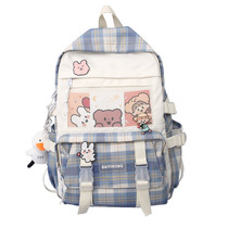 Korean backpacks female middle school students junior high school students third to sixth grades cute college students backpack tide