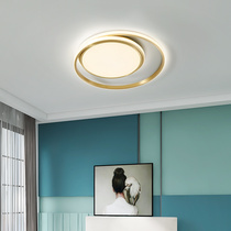 Nordic ultra-thin bedroom lamp minimalist modern restaurant light new book room light lavish lamp led round suction light