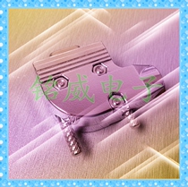 DB9 metal shell 9 core iron shell DB9 90 degree side outlet