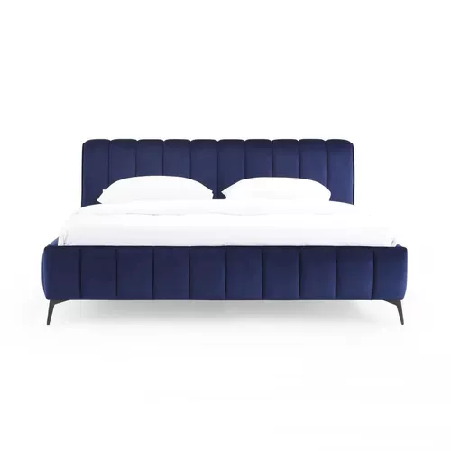 Скандинавский простой дизайн, минималистичный дизайн, тканевая кровать для главной спальни, большая кровать, двуспальная кровать, интернет, свет знаменитостей, роскошная свадебная кровать