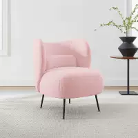 Светло -розовый кашемир ягненка