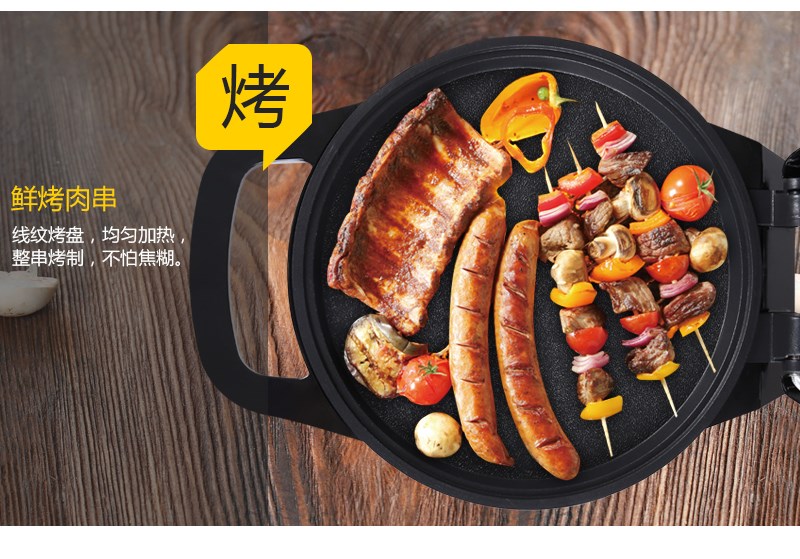 máy làm bánh crepe gas	 Máy nướng bánh crepe dày không dính khay nướng chiên giòn rán nổi pizza ăn sáng nướng điện Máy làm bánh Waffle