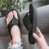 Slippers men summer Flip-flops 2021 new fashion wear Korean version of personality tide outdoor non-slip men Beach cool