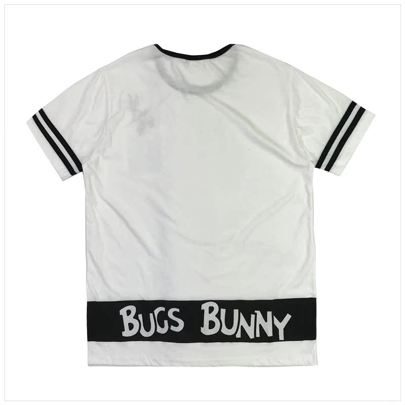 Bugs Bunny một lần nữa diện những mẫu áo thun ngắn tay cotton cổ tròn áo thun unisex