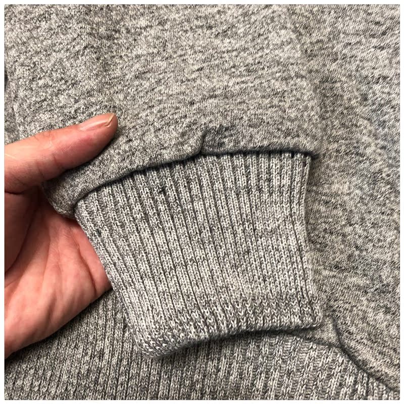 Ngày tết dày da cừu mùa đông ấm áp dây kéo rắn màu áo len trùm đầu có lót áo hoodie dây kéo