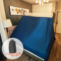 Lefeisi Hotel anti-peep mosquito net travel portable hotel anti-sneak shots and build anti-light