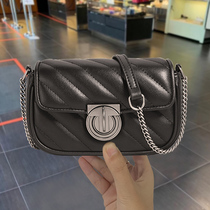 Mini small bag womens summer 2021 new trendy fashion all-match chain niche high-end leather womens bag messenger bag