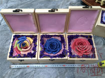 Yixing Purple Sand Flower Tanabata Womens Day Gift Purple Sand Rose Eternal Flower Gift Box Creative Simulation Flower