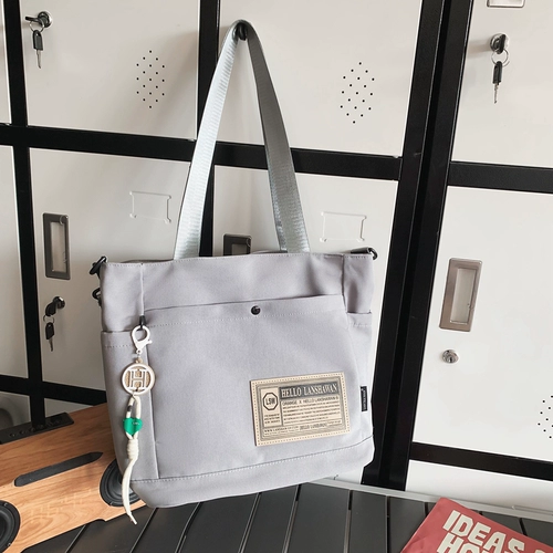 Сумка на одно плечо, рюкзак, сумка через плечо для мальчиков, ранец, льняная сумка, подходит для подростков, для средней школы