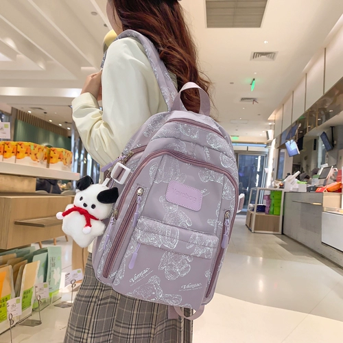 Школьный рюкзак, сумка через плечо, высококачественная сумка для путешествий для выхода на улицу для отдыха, для средней школы, простой и элегантный дизайн