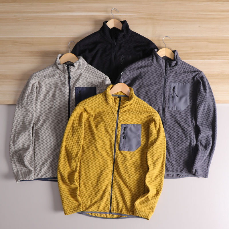 Lightweight, Breathable, Quick-Drying Technical Fleece Fabric, Versatile Stand-Collar Jacket for Men for Outdoor Sports in Spring 2025 Lightweight, Breathable, Quick-Drying Technical Fleece Fabric, Versatile Stand-Collar Jacket for Men for Outdoor Sports in Spring 2025