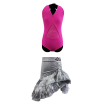 Dynasty Latin Dance Costumes Childrens Performance Costumes Performance Costumes New Practice Clothes Girls Suit H6309 H7247