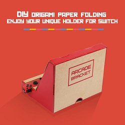 Nhà máy trực tiếp Nintendo LABO phụ kiện trò chơi bảng điều khiển khung NS khung guitar điện origami tại chỗ để bán - Kiểm soát trò chơi nút chơi game pubg