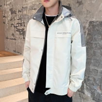 Super fire cec jacket male lazy wind handsome spring and autumn mature and stable function tooling jacket loose Joker