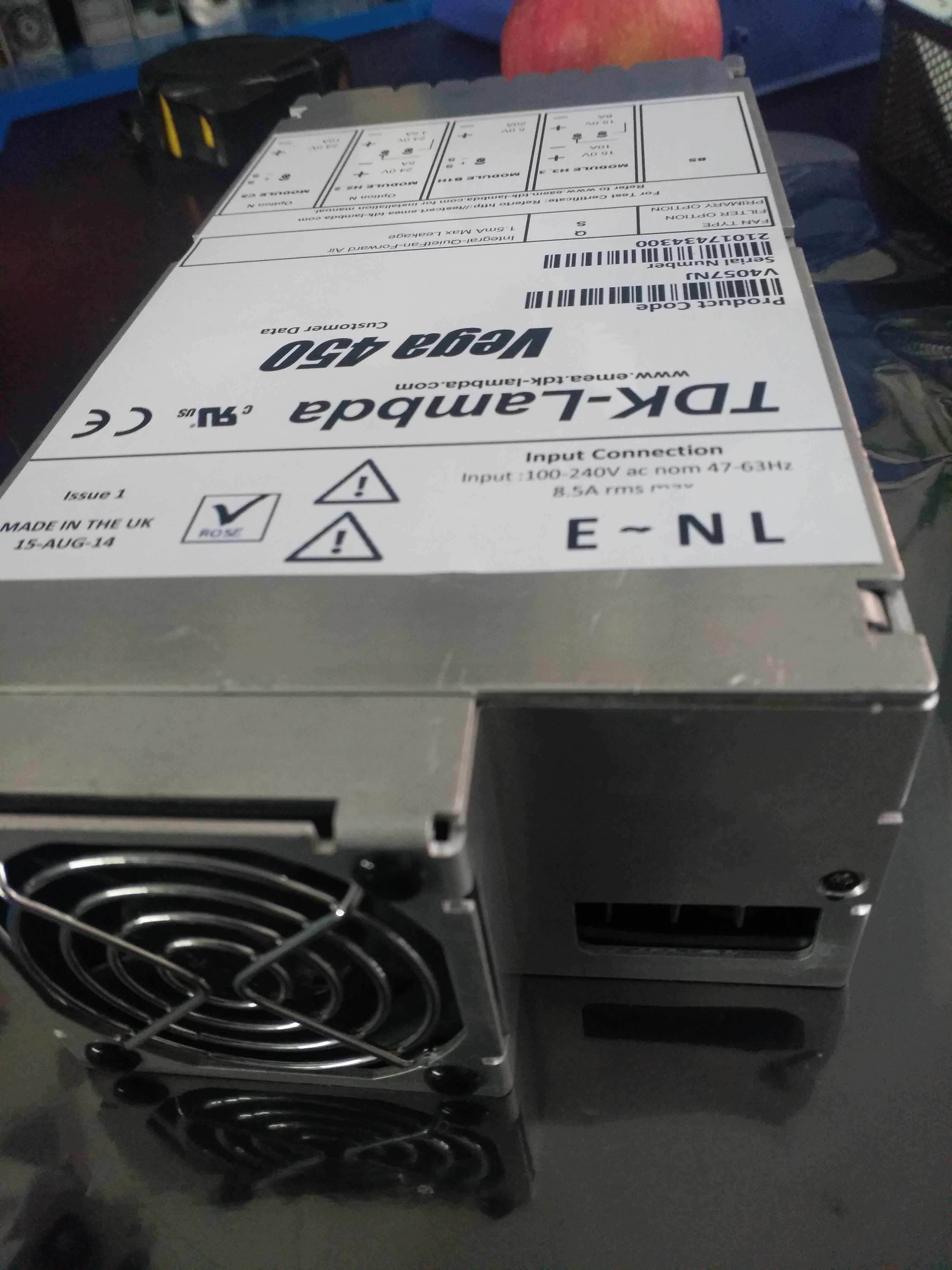 TDK-Lambda Vega 450 power supply V4057NJ color new warranty half year RFQ