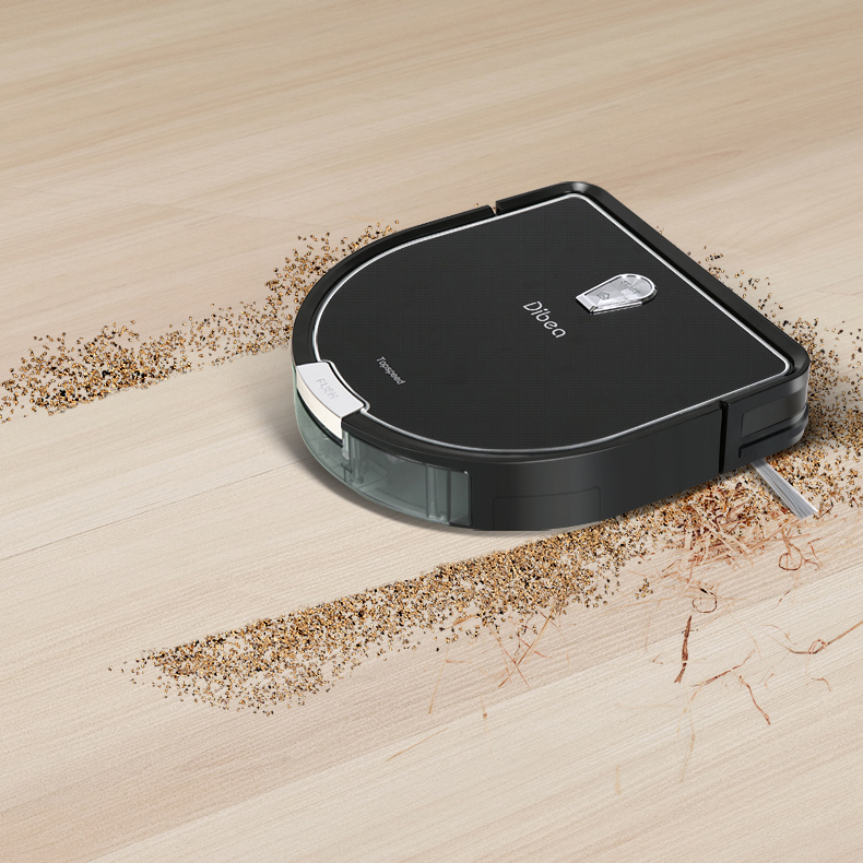 [Tự vận hành] Máy quét sàn quét Dibea D960 máy hút bụi nhà thông minh - Robot hút bụi mua máy hút bụi