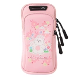 Спортивная сумка на руку, нарукавники, мобильный телефон, брендовая мультяшная сумка на запястье подходит для мужчин и женщин, универсальное снаряжение для спортзала, для бега