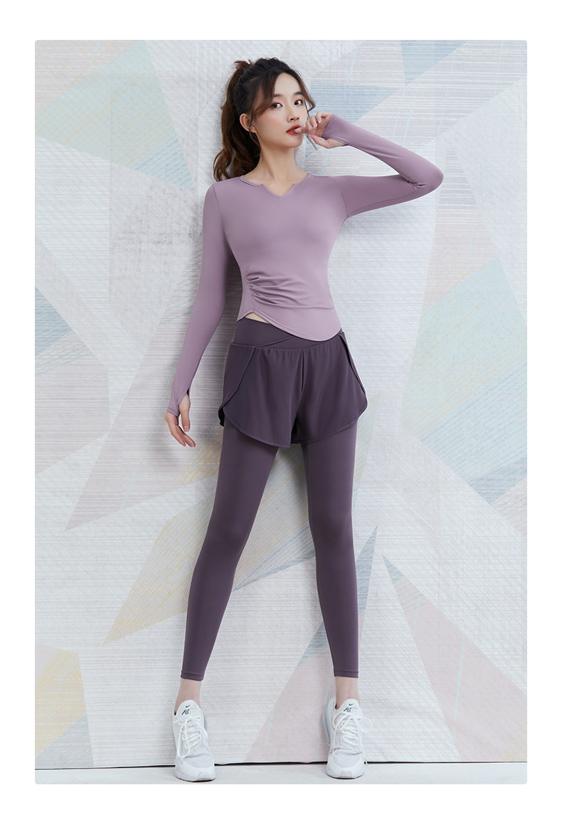 10-小V領褶皺長袖 V腰短褲假兩件_12.jpg