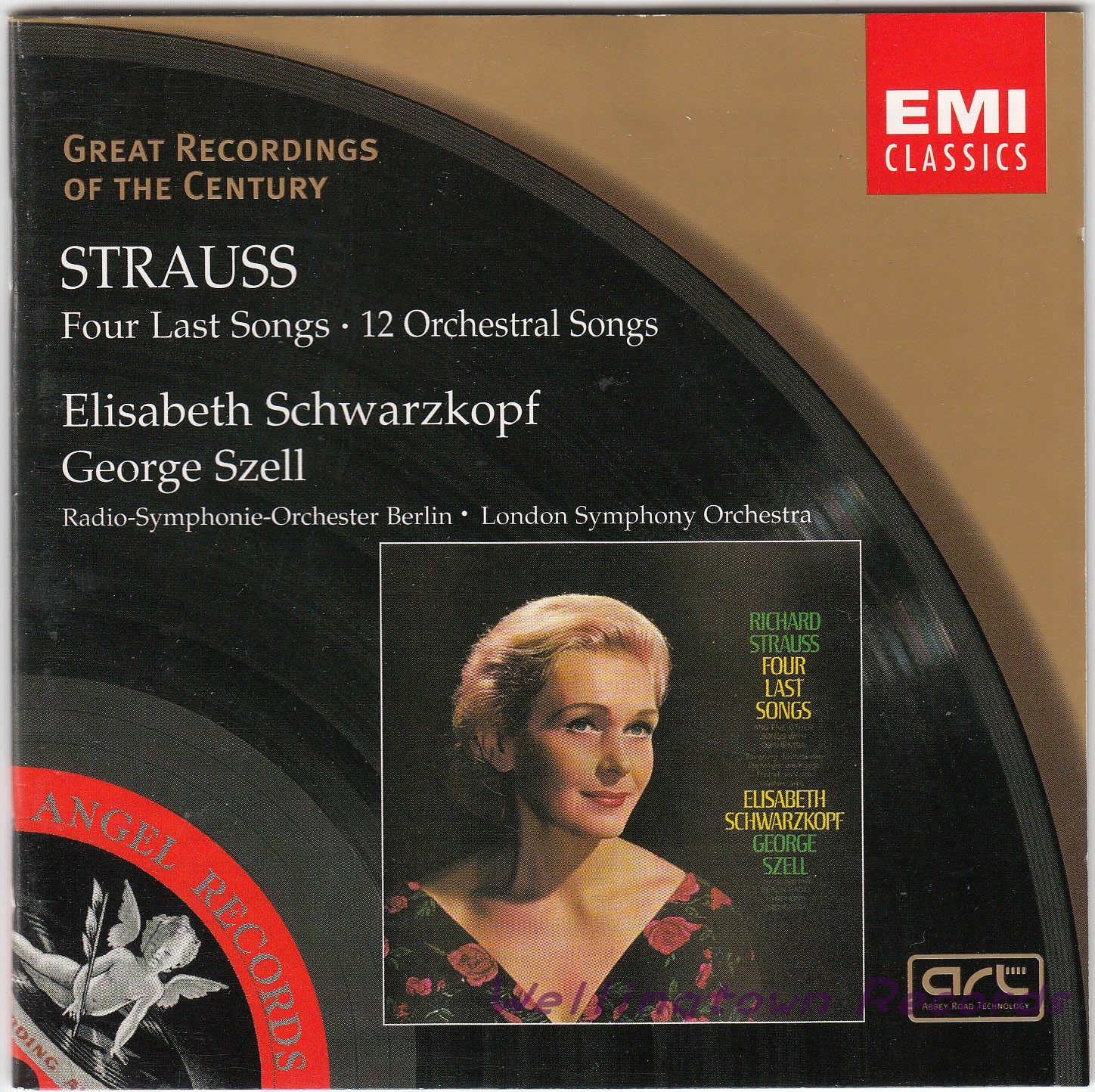Schwarzkopf Richard Strauss last four songs