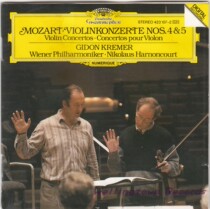 Harnoncourt Kramer Mozart 4th and 5th Violin Concerto see details
