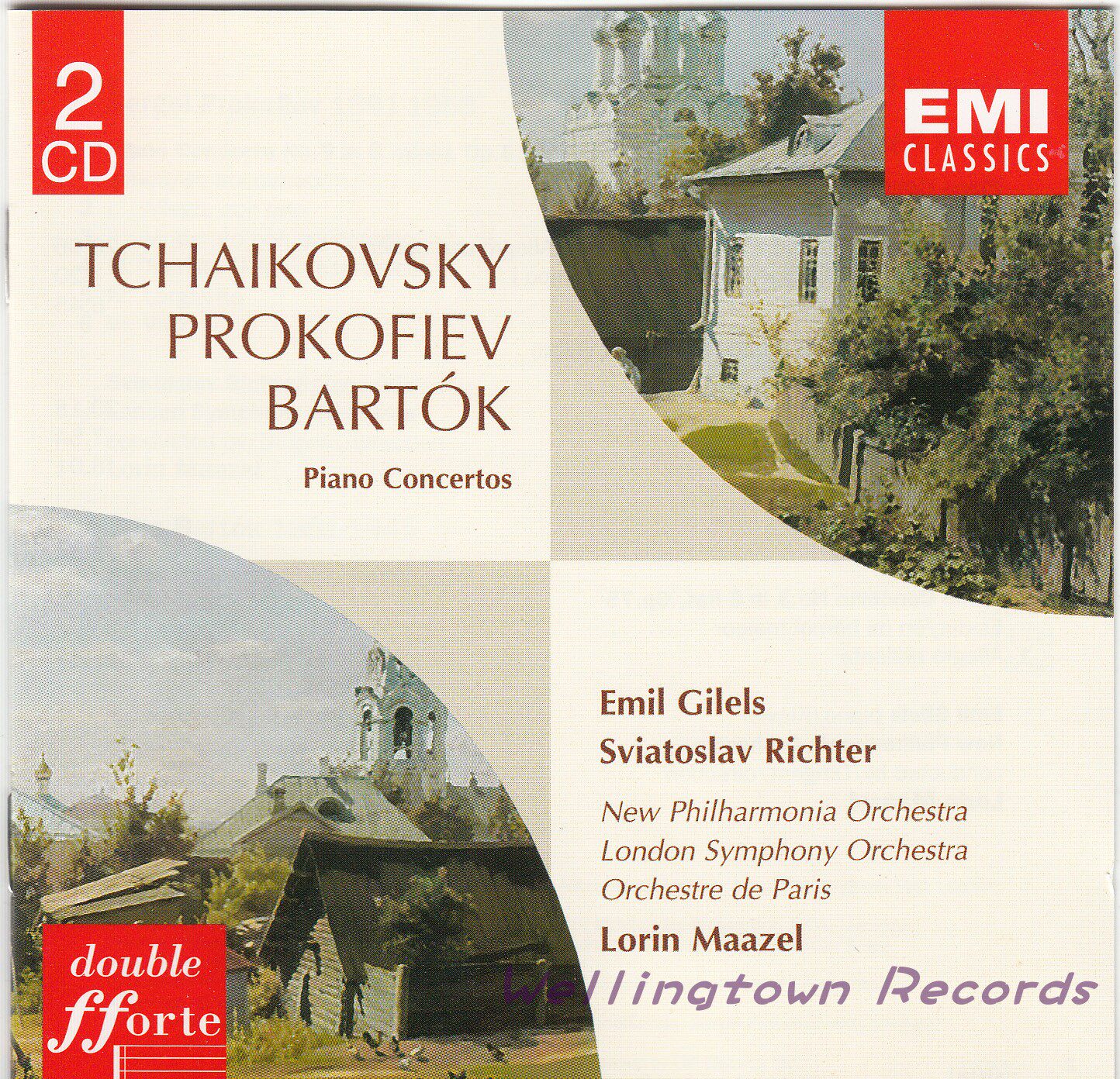 Gilles Tchaikovsky Piano Concerto Prokofiev Piano Concerto No. 5