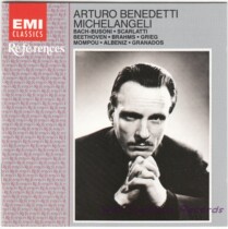 Michelangelo Bach Scarlatti Beethoven Brahms Grieg Piano Works