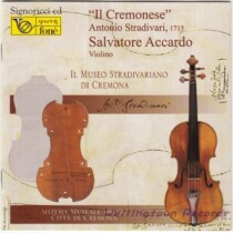 Mancini Stradivari Accardo Chrysler Tribute Sketchbook